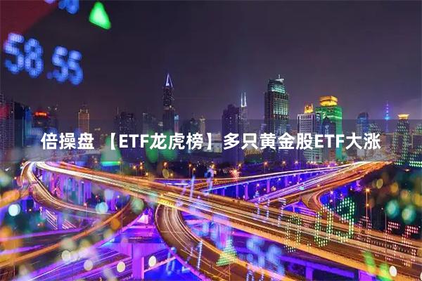 倍操盘 【ETF龙虎榜】多只黄金股ETF大涨