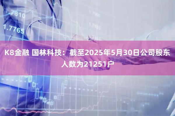 K8金融 国林科技：截至2025年5月30日公司股东人数为21251户